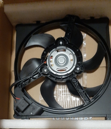 Větrák chlazení motoru